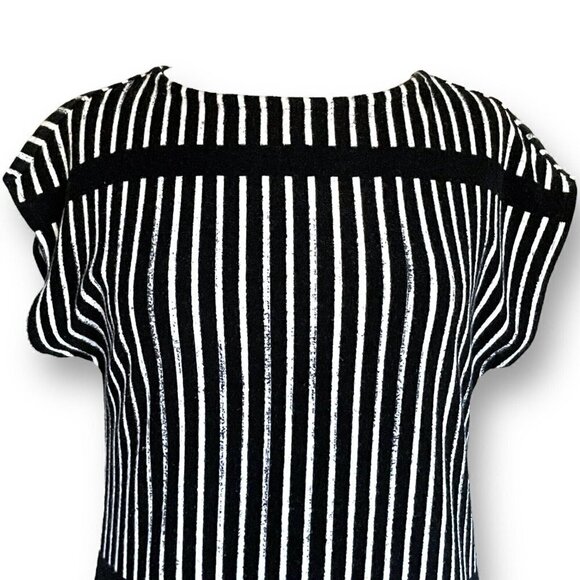 Marimekko for Target Womens Terry Swim Cover Up XS Black White StripeTunic Top - Picture 4 of 7